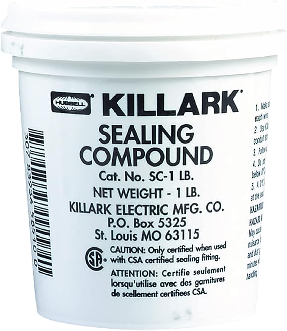 Hubbell-Killark SC5LB 5lb Sealing Compound