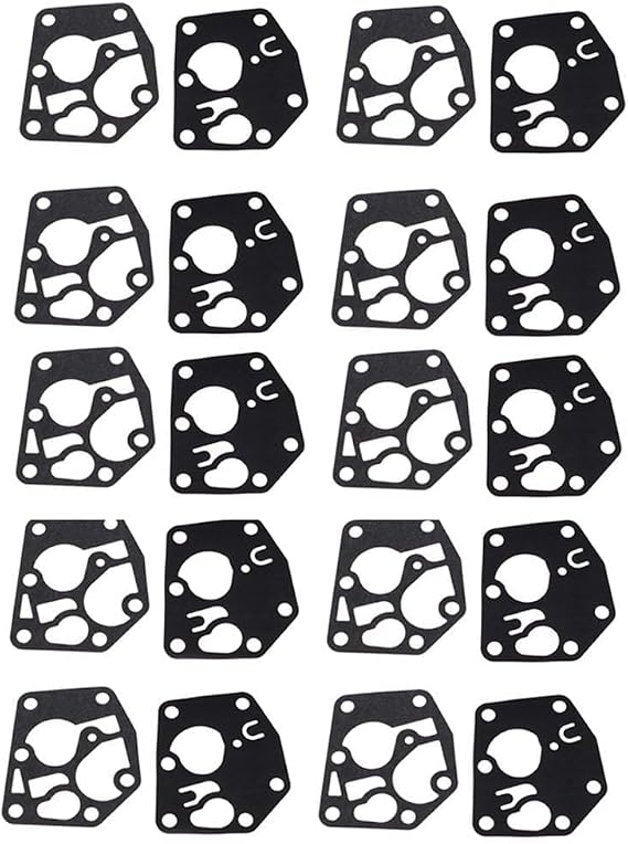 Savior 795083 Carburetor Carb Diaphragm Gasket Kits for BS Engine Lawn Mower Replace 495770 (10 PCS)