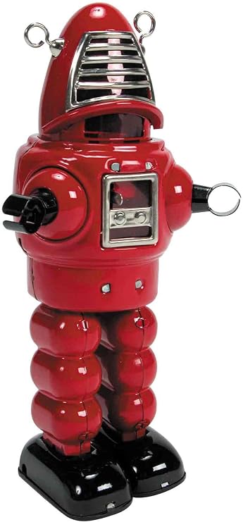 Sparking Planet Robot (Colours May Vary) - Tin Collectable