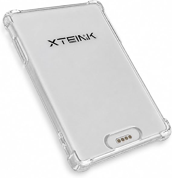 Clear Case Compatible with XTEINK X4, Slim Soft TPU, Airbag Shockproof Protective Cover,Transparent