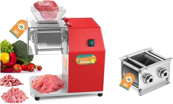 Newhai 850W Meat Cutter 2.5mm + 15mm Spare Blade
