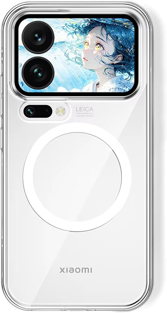 Microcase Xiaomi 17 Pro Max için Magsafe Manyetik Darbeye Dayanıklı Yarı Esnek Plastik TPU Kılıf - AL8115