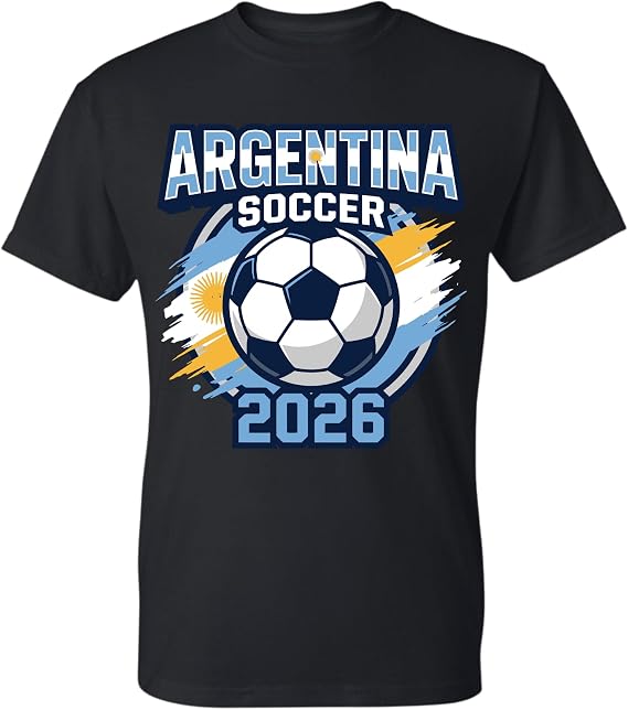 ALLNTRENDS 2026 Soccer World Cup Favorites T Shirt and Water Bottle Fan Merchandise