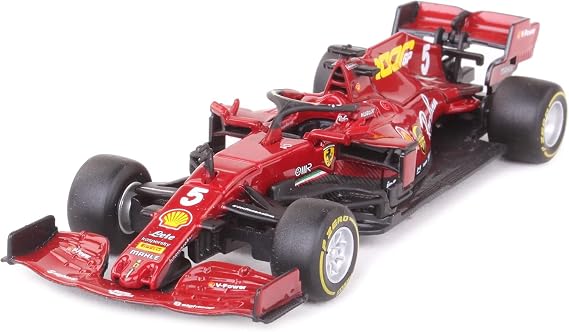 Bburago 1/43 - SF-18 for Scuderia Ferrari F1 Team SF24 Signature Die cast Adults Model Car Display F1 GP 2018 Collection