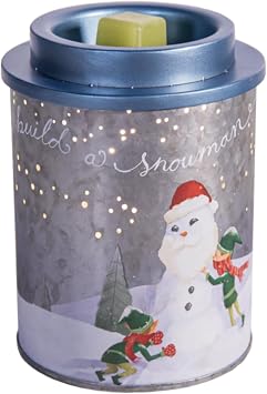 Scentsationals Christmas Wax Warmer, Wax Melt Warmer for Scented Melts - Holiday Collection Wonderland - for Fragrance Cubes and Tarts