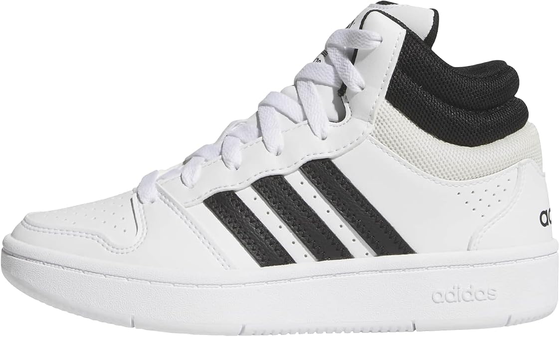adidas Boys Hoops Mid Classic Shoe Sneakers Shoes - Black