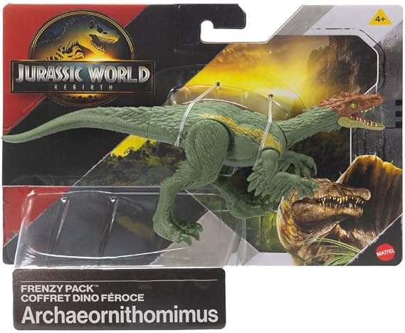 Jurassic World Rebirth Frenzy Pack Archaeornithomimus Action Figure