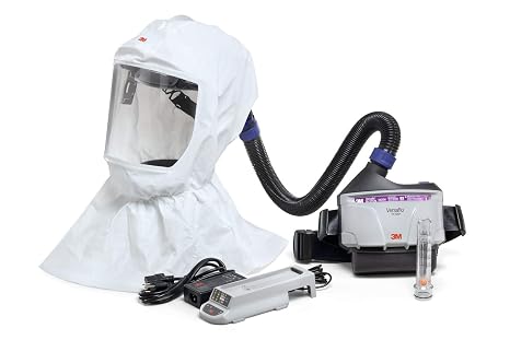 3M PAPR Respirator, Versaflo Powered Air Purifying Respirator Kit, TR-300N+ ECK, Healthcare, Hood Assembly, Easy to Clean and Maintain, All-in-One Res | TR-300N+ ECK, Healthcare, Hood Assembly, Easy to Clean and Maintain, All-in-One