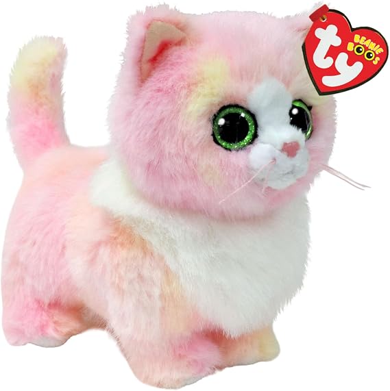 Ty Beanie Babies Lady the Pink Cat - 6"