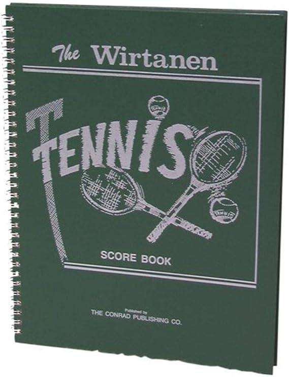 BSN Sports Wirtanen Tennis Scorebook