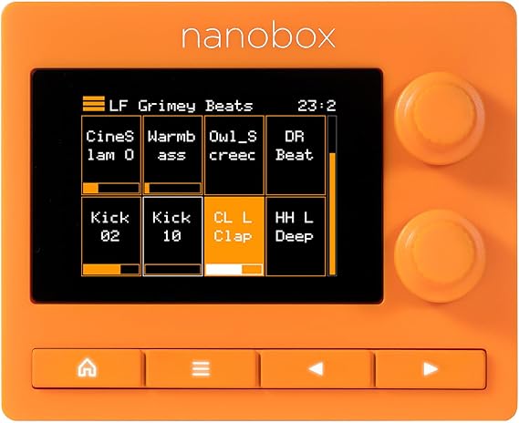 1010music Nanobox Tangerine Sampler Module