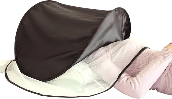 blackouts Sleeping Tent - Privacy Canopy Design, Portable Light Blocking Tent | Room Divider Sleep Pod, Comfortable blackouts Shelter Rest Lightweight Promotes Better Sleep for Home Travel Kids