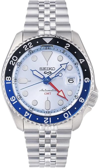 Seiko 5 GMT Automatic Blue Dial Men's Watch SSK029, SSK029K1