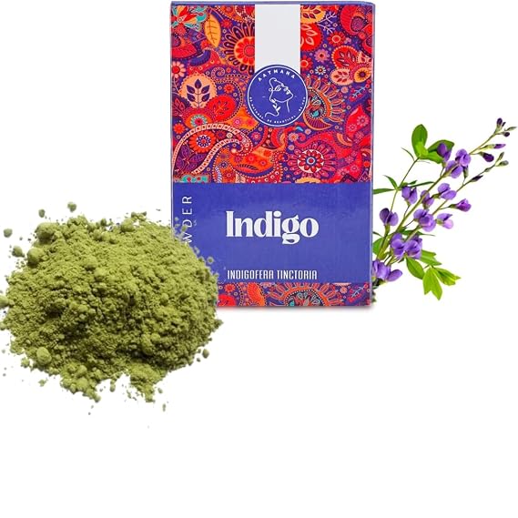 Indigo Powder | Indigofera Tinctoria| for Black & Natural Hair | Promote Hair Growth | Increases Hair Thickness | Works With Henna - 100g