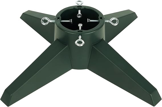 FORUP Christmas Tree Stand, Xmas Tree Base Stand, Christmas Tree Holder for Christmas Trees, Green