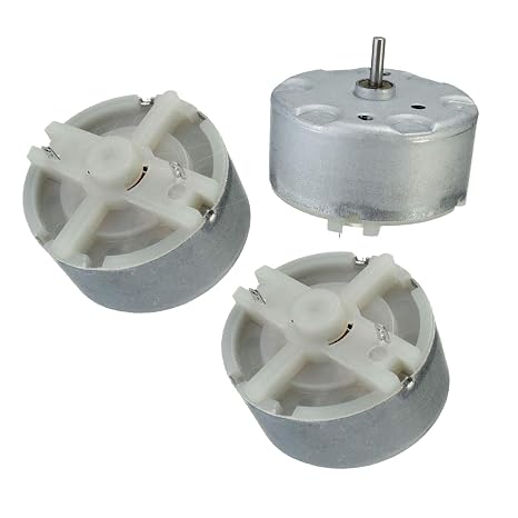 3PCS Mini Electric DC Motor 3.0-12.0V 2700RPM 18280 32mm Diameter