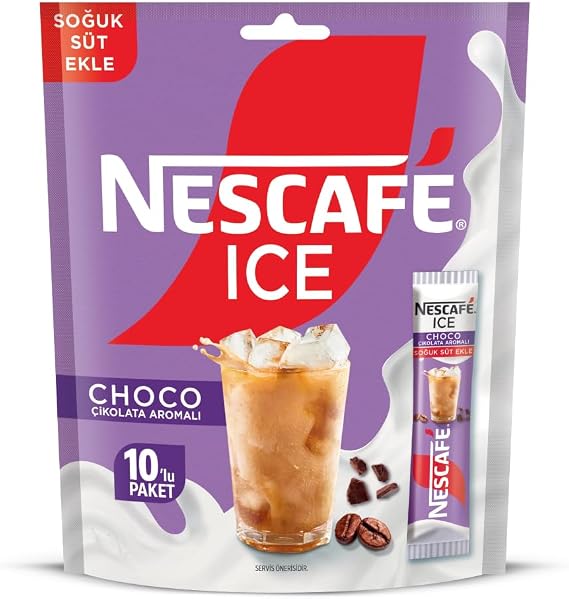 NESCAFÉ Milky Ice Choco Chocolate Flavored Pack of 10 (10x10.6 G)