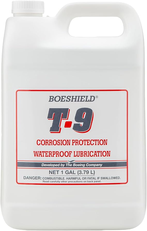 BOESHIELD T-9 Rust & Corrosion Protection/Inhibitor and Waterproof Lubrication, 1 Gallon Jug