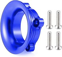 Metal Cooling Fan Cover Air Inlet Channel ESC Cooling Fan Heatsink for 1/10 RC Sakura D4 Drift Car Model Racing Car, Mounting Hole Distance 25mm (Blue)