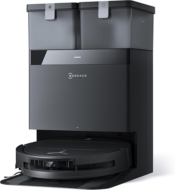 ECOVACS T50 Omni Gen2 Saugroboter mit Wischfunktion 21.000 Pa ZeroTangle [Energieklasse F]