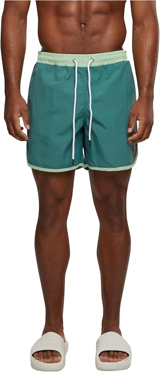Urban Classics Herren Retro Swimshorts