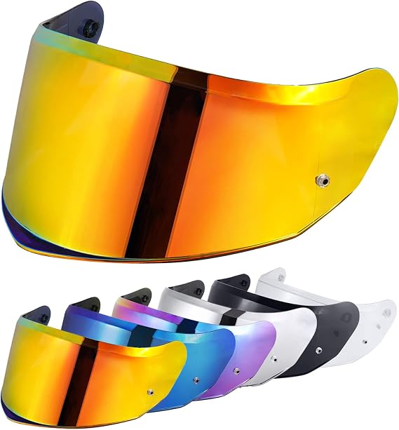 VCOROS Stream II Helmet Face Shield Tinted Visor FF808 Repalcement