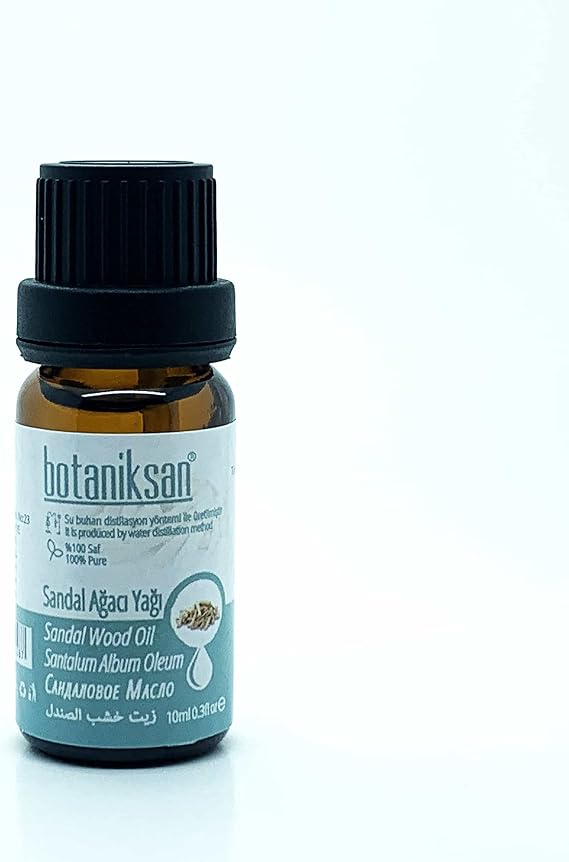 Botaniksan Sandal Ağacı Yağı 10ML Distilasyon, Saf, Doğal, Katkısız
