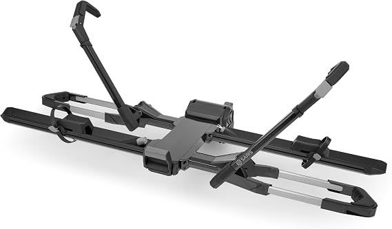 Saris Edge 2-Bike Hitch Rack Heavy-Duty, eBike Compatible Zero Frame Contact, Spring-Loaded Secure Hold, Tool-Free Anti-Wobble, Integrated Locks RV Rated, Tilting for Easy Trunk Access
