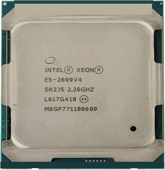 Xeon CPU E5-2699V4 SR2JS 2.20GHz 22 Core 55M LGA2011-3 E5-2699 V4 Processor E5 2699V4 E5 2699 V4
