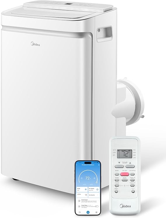 Midea 13,000 BTU Dual Hose Portable Air Conditioner, Inverter, 2026 NEW