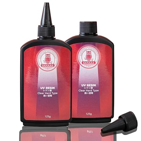 UV Resin Crystal Hard Type Hard 250g UV Hardening Ultraviolet Hardening Resin Transparent Sunlight Activated Resin for DIY Resin Jewellery Making