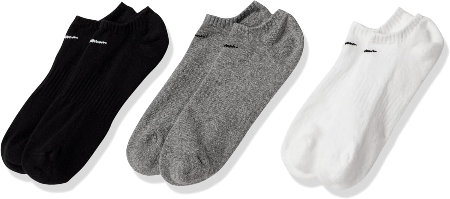 NIKE Unisex U Nk Everyday Cush Ns 3pr 132 Socks pack of 1