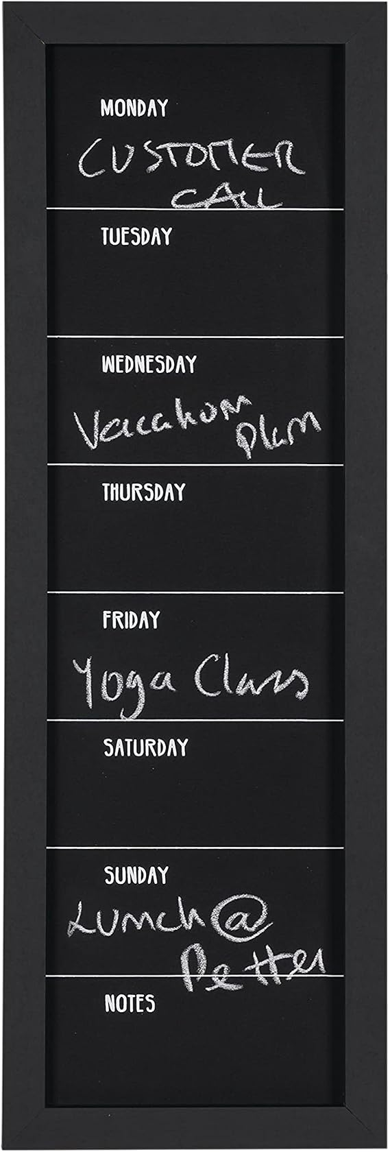 Bi-Office - Chalkboard Weekly Planner