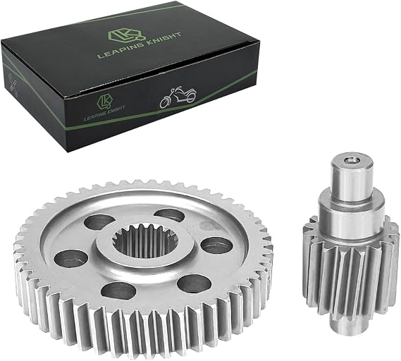 Secondary Transmission Gear for GY6 49cc 50cc 80cc 100cc (16-49T) | Final Drive Gear Set for 139QMB 139QMA 147QMD Engine Scooter Moped ATV Go Kart
