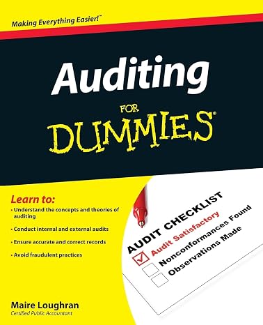 Auditing For Dummies (For Dummies Series)
