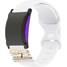Compatible with Shock Clock 3 Band, New Soft Silicone Sport Replacement Straps Compatible for Pavlok Shock Clock 3 / Pavlok 3, Shock Clock MAX