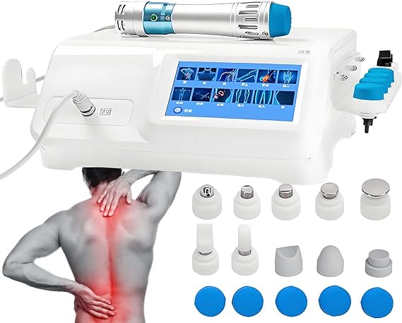 Non-Invasive Shockwave Therapy Machine,12 Customizable Massage Modes,Pain Relief Shock Wave Therapy Device,Covering Body All Parts