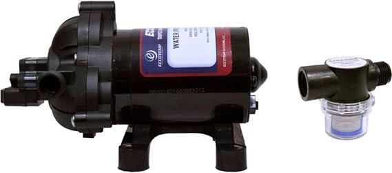 Eccotemp Systems ECP12V EccoFlo Triplex Diaphragm 12V Pump
