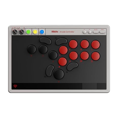 8BitDo All-Button Arcade Controller for Switch & Windows, N Edition
