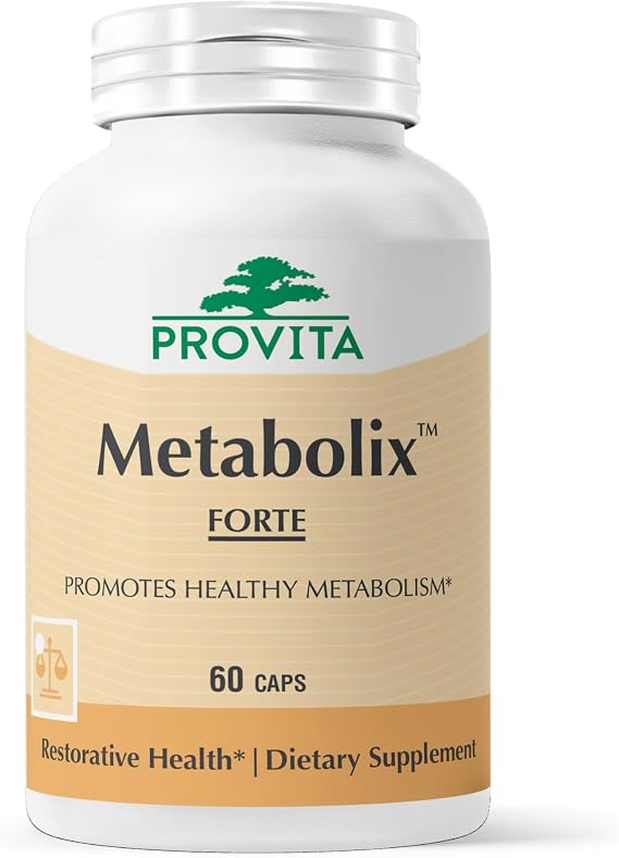 PROVITA Metabolix Forte | AMPK Metabolic Activator for Weight Management | Metabolism Booster for Women & Men | Natural Supplement for Cellular Energy, Glucose Balance, and Fat Utilization