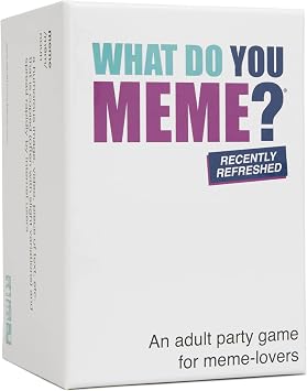 WHAT DO YOU MEME? Core Game (Original Version) The Hilarious Adult Party Game for Meme Lovers