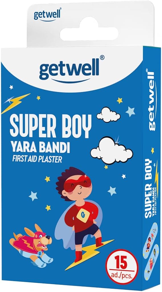Getwell Yara Bandı Super Boy 19X56 10'lu