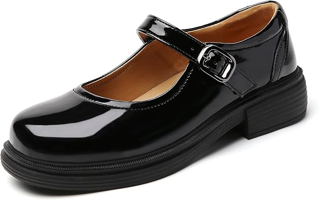 OKJ Mary Jane Shoes Women Flat Platform Mary Janes for Womens Comfortable Flats Dressy Casual School Cute Non Slip Work Shoes