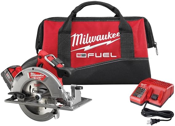 MILWAUKEE ELEC TOOL 2731-21 M18 7-1/4" Circ Saw Kit,