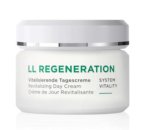 ANNEMARIE BORLIND - LL REGENERATION Revitalizing Day Cream - Natural Vitamin C E and Retinoid Anti Aging Face Cream for Visibly Firmer and Wrinkle Free Skin - Step 3 of 5 - 1.69 Fl Oz.