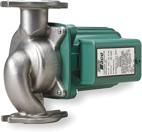 Taco 1031009 Circulator Pump Stainless Steel with Rotated Flange