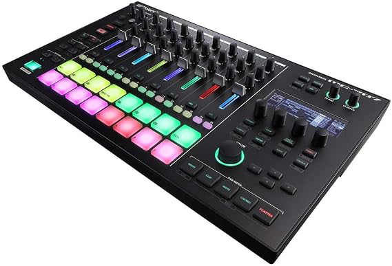 Roland Mc-707 Aira Dj Groovebox, Eight Tracks of Recording, Sequencing, Synthesizers And Effects & Record Audio And Midi