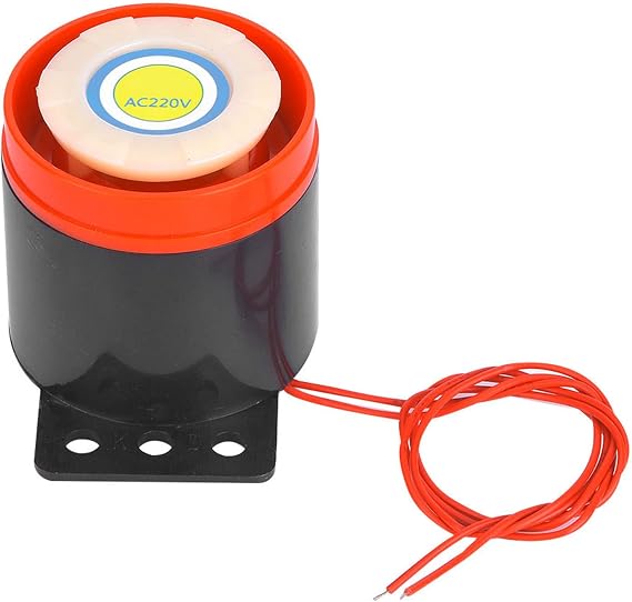 Active Beeper, Electronic Buzzer AC 110dB Beep Long Continuous Sound Beep for DIY Electronics with Wire Lead, Piezo Transducers