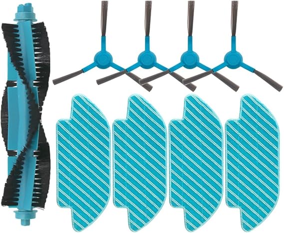 SAITOM Replacement for Shellbot SL60 Robot Vacuum Cleaner Replacement Spare Parts Accessories Main Side Brush Hepa Filter Mop Pad