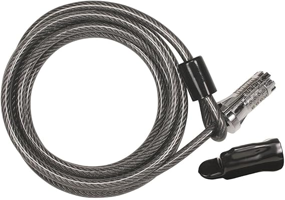 Trimax MAG10SC 10ft Combination Cable Lock